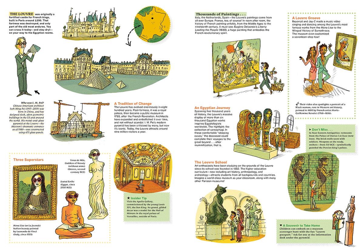 The Great Big Book of Museums by Éva Bensard, Benjamin Chaud