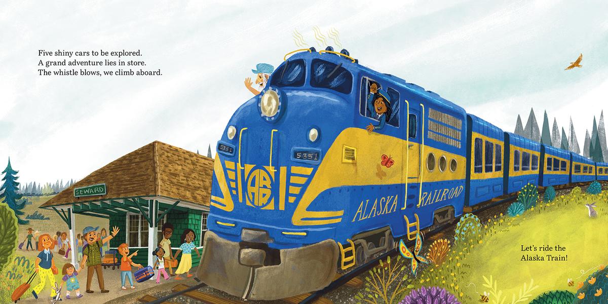 All Aboard the Alaska Train by Brooke Hartman, John Joseph | The