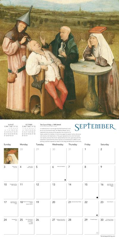 Bolen Books 2023 The Weird Art of Hieronymus Bosch Wall Calendar