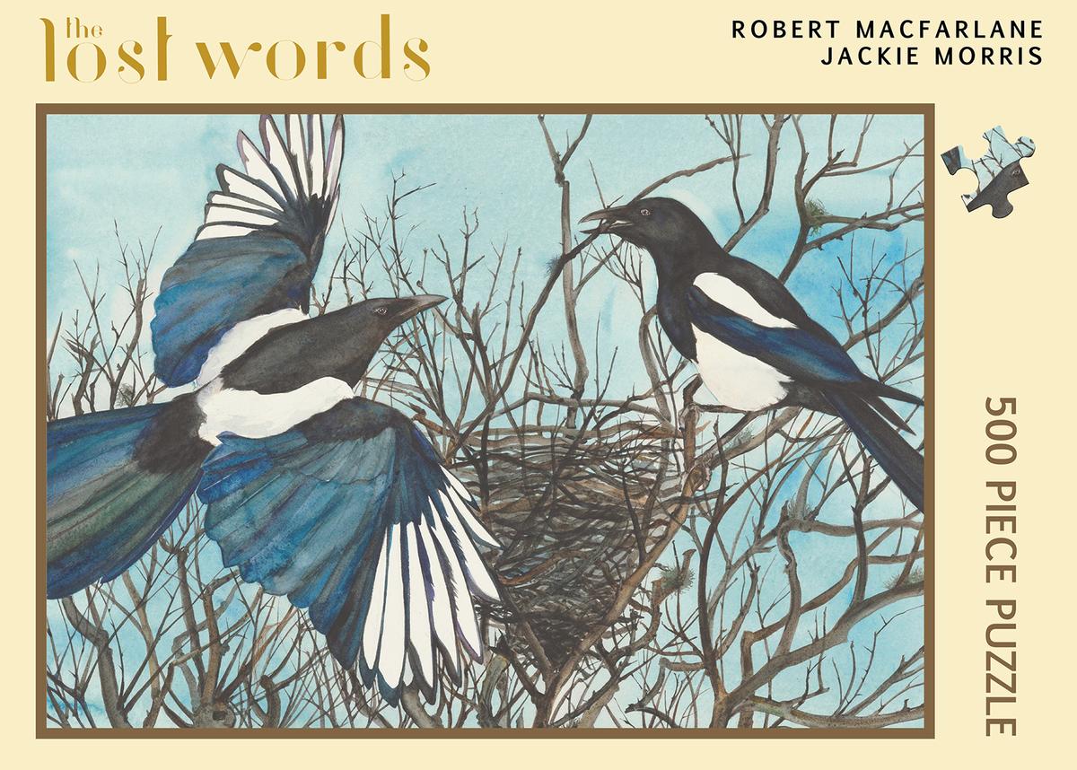 The Lost Words Magpie Puzzle by Robert Macfarlane, Jackie Morris