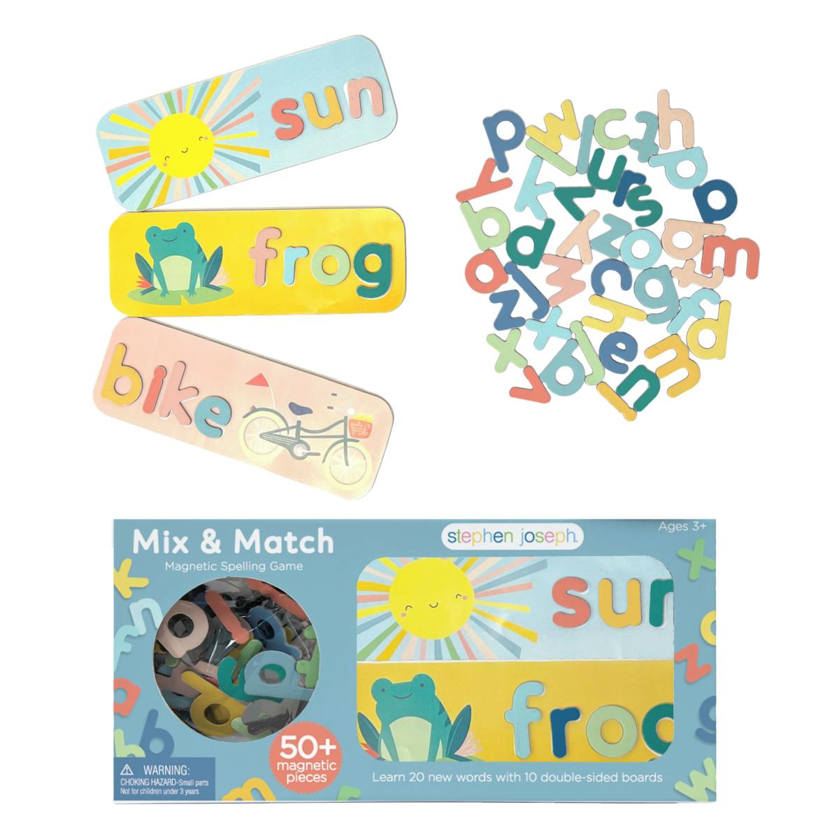 Toad Hall Toys Inc. | Mix & Match Magnetic Spelling Game