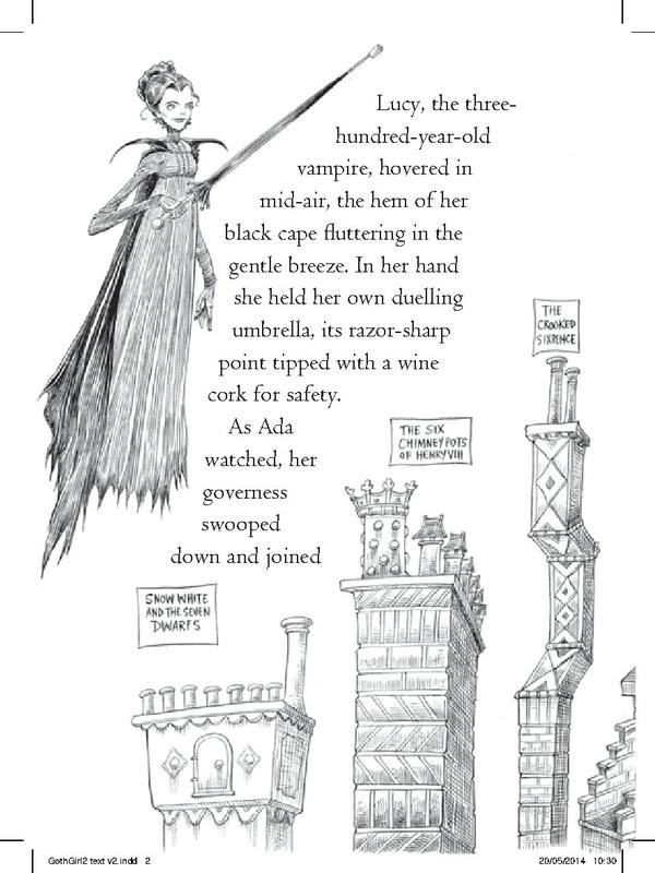 Goth Girl and the Fete Worse Than Death (Goth Girl 2) by Riddell