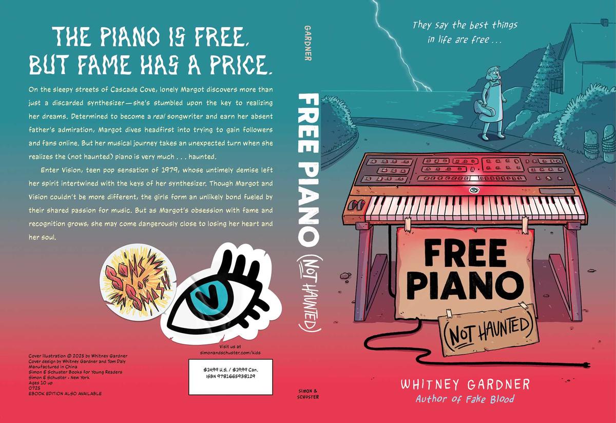 Free Piano (Not Haunted) by Whitney Gardner | Laughing Oyster Bookshop