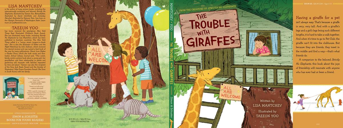 The Trouble with Giraffes by Lisa Mantchev, Taeeun Yoo