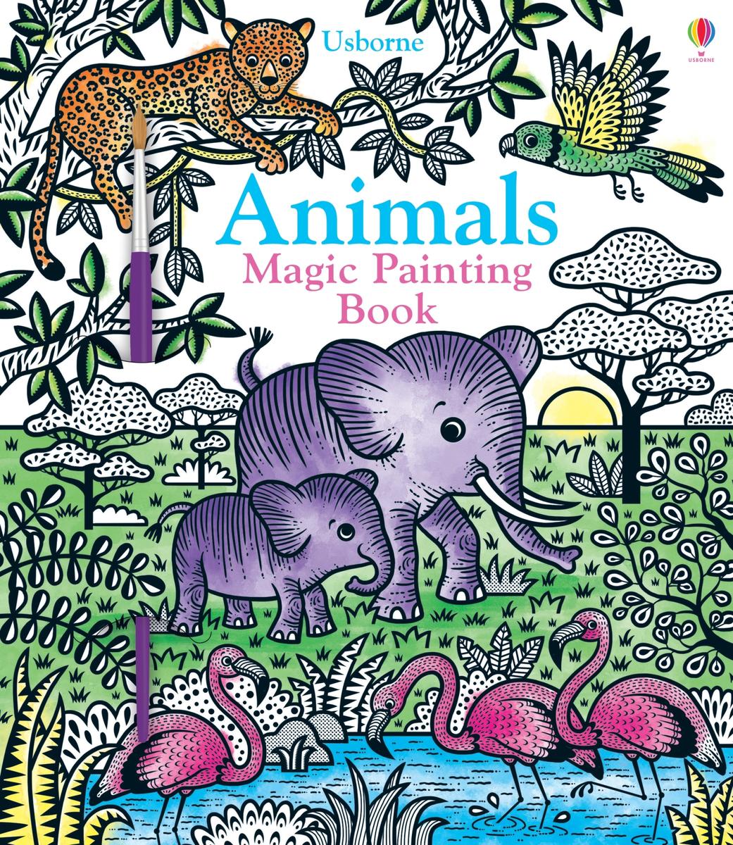 Animals Magic Painting Book - 