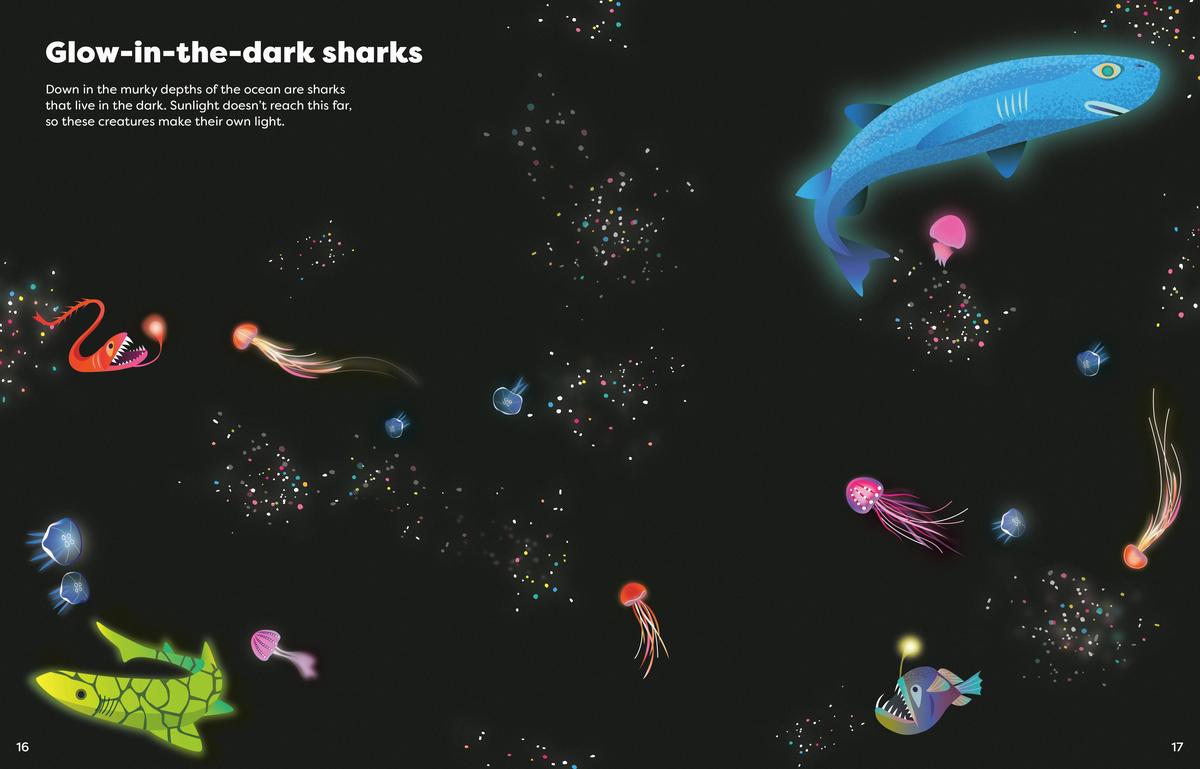 Big Sticker Book of Sharks