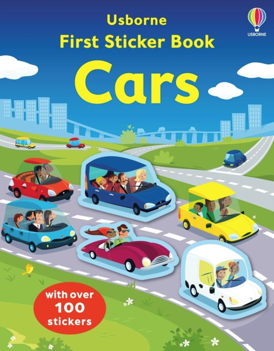 First Sticker Book Cars - 
