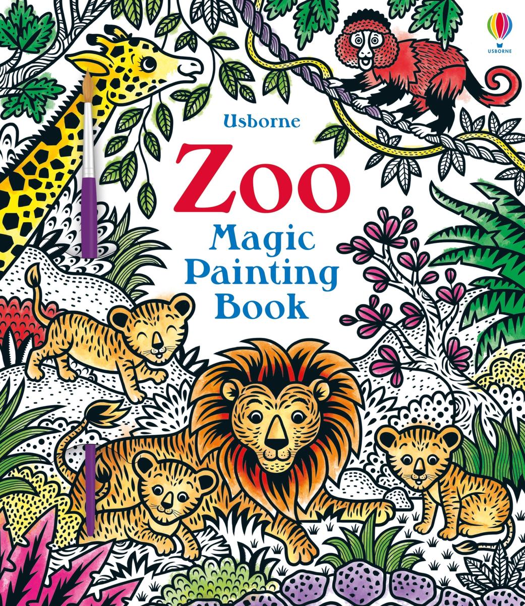 Zoo Magic Painting Book - 
