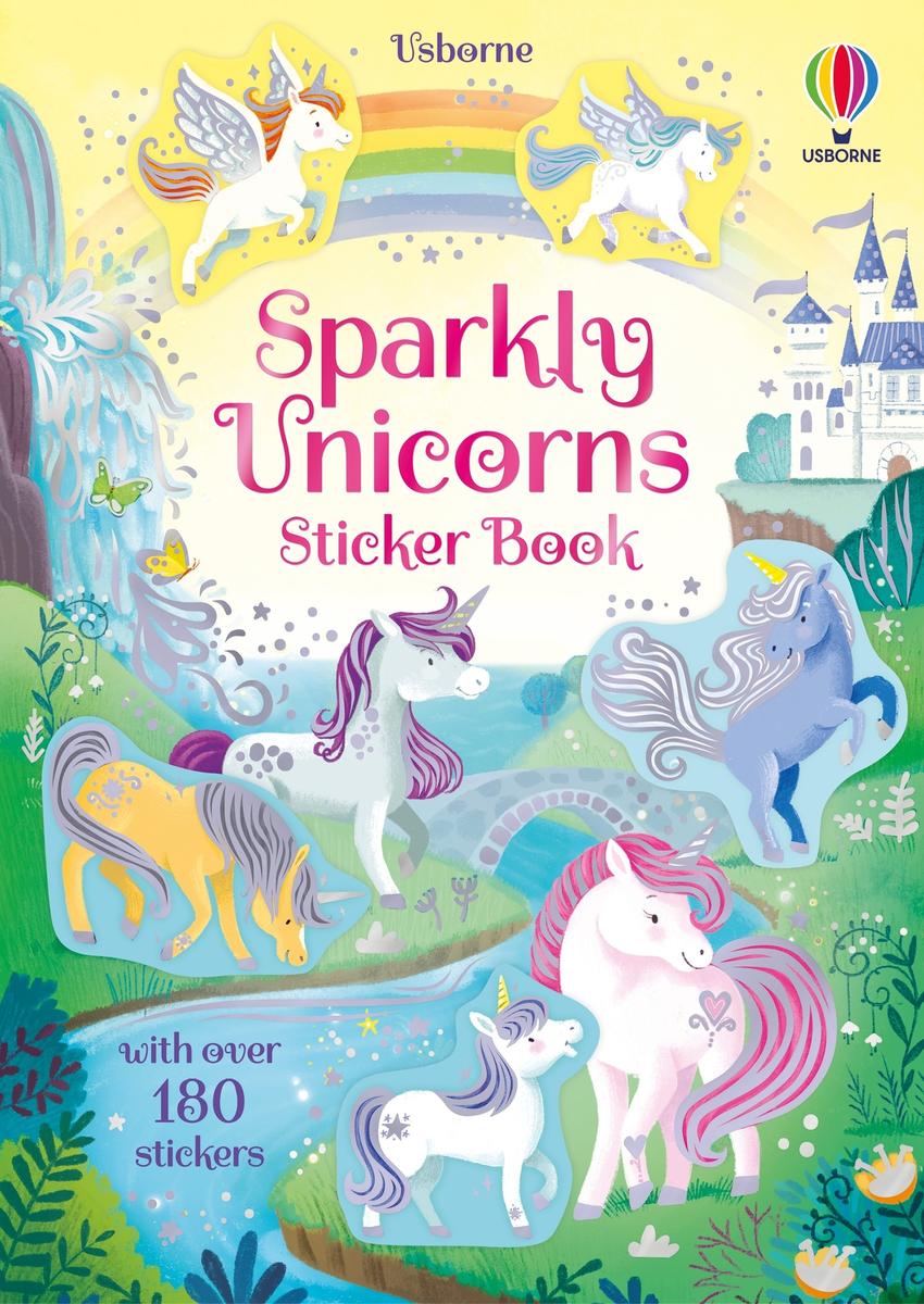 Sparkly Unicorns Sticker Book - 