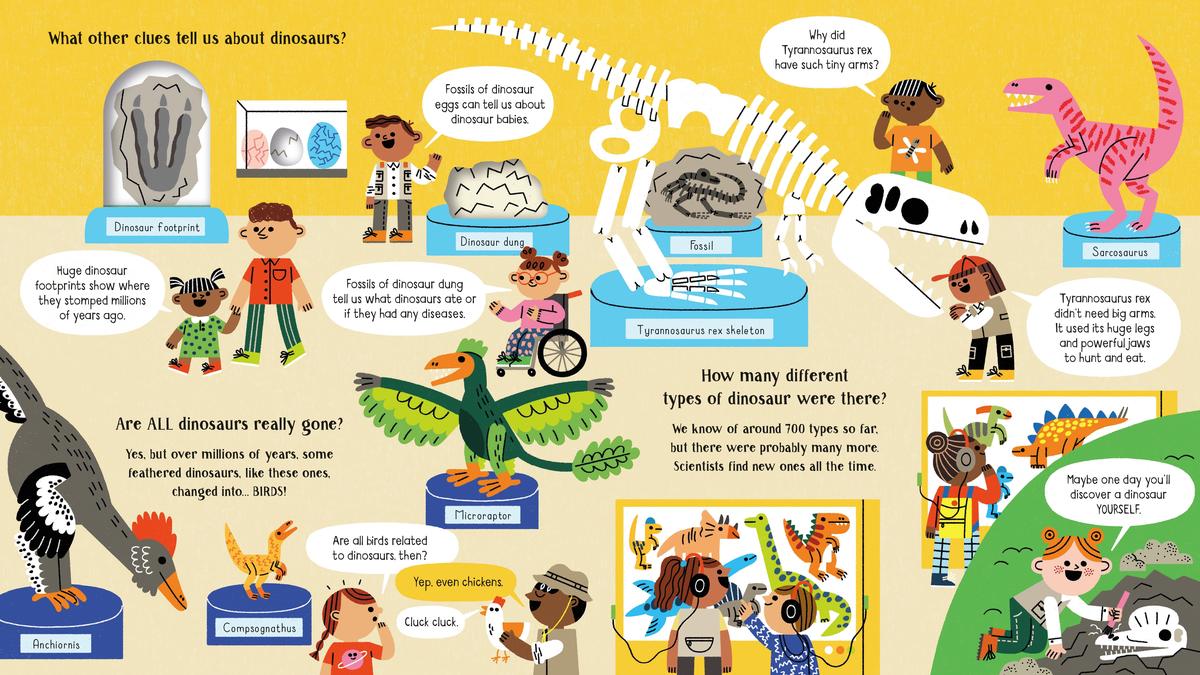 Usborne Step Inside Science: Dinosaurs – Dilly Dally Kids
