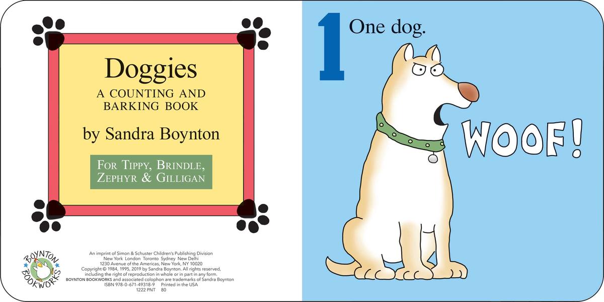 Doggies by Sandra Boynton | Books Are Magic