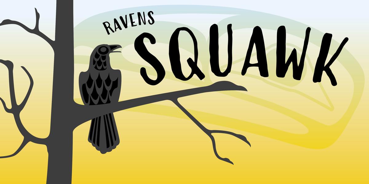 Raven Squawk, Orca Squeak by Roy Henry Vickers | Banyen Books