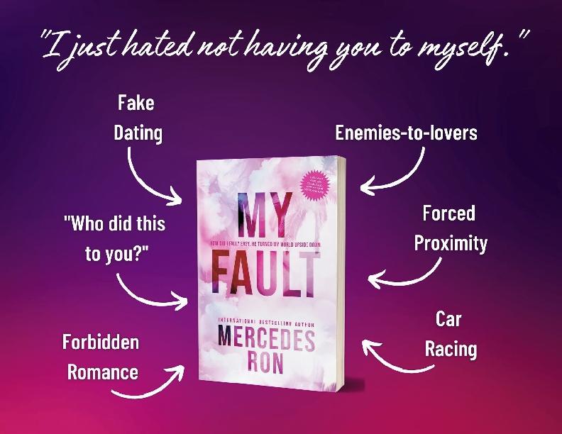My Fault by Mercedes Ron | Mosaic Books