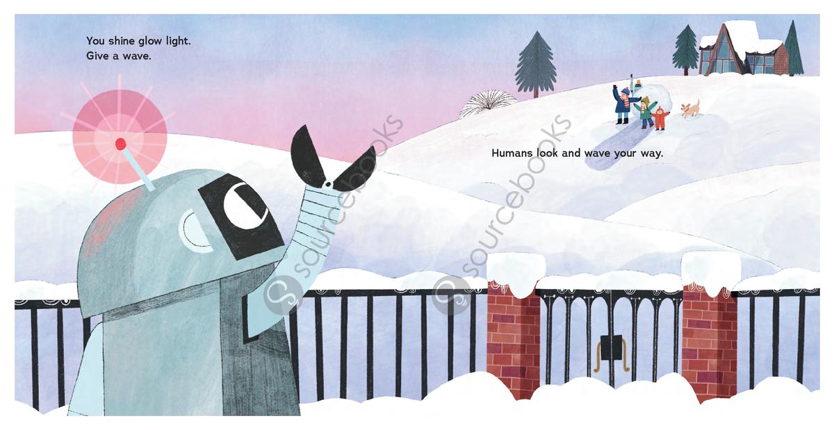 Robot's First Snow by Billy Sharff | Blue House Books
