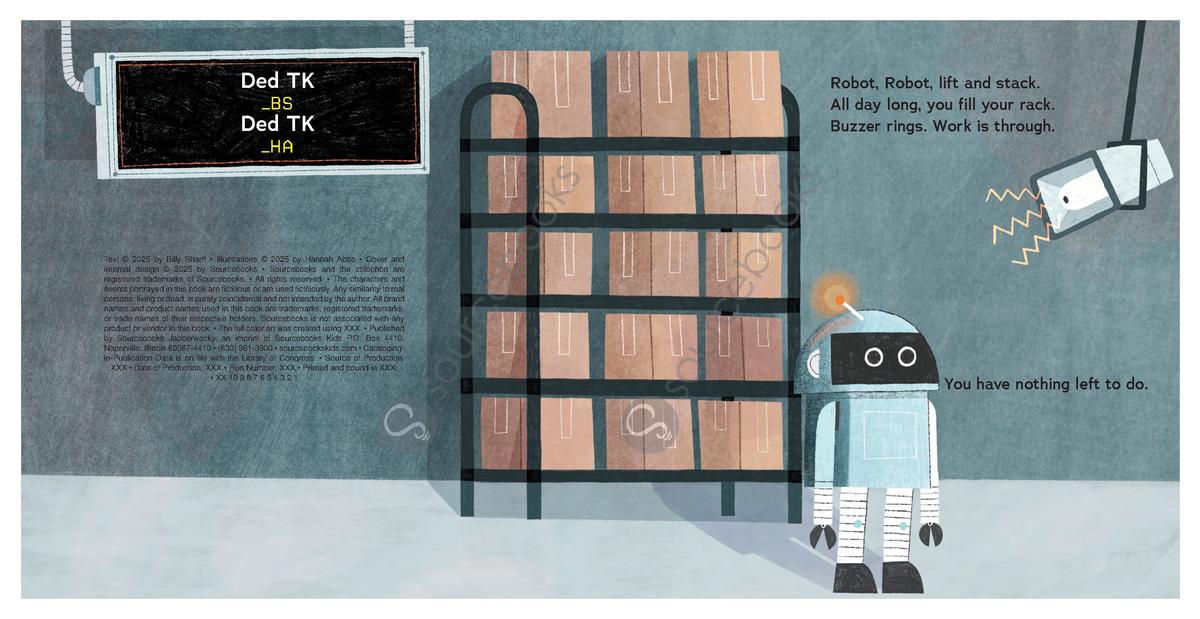 Robot's First Snow by Billy Sharff | Blue House Books