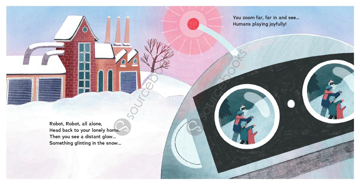 Robot's First Snow by Billy Sharff | Blue House Books