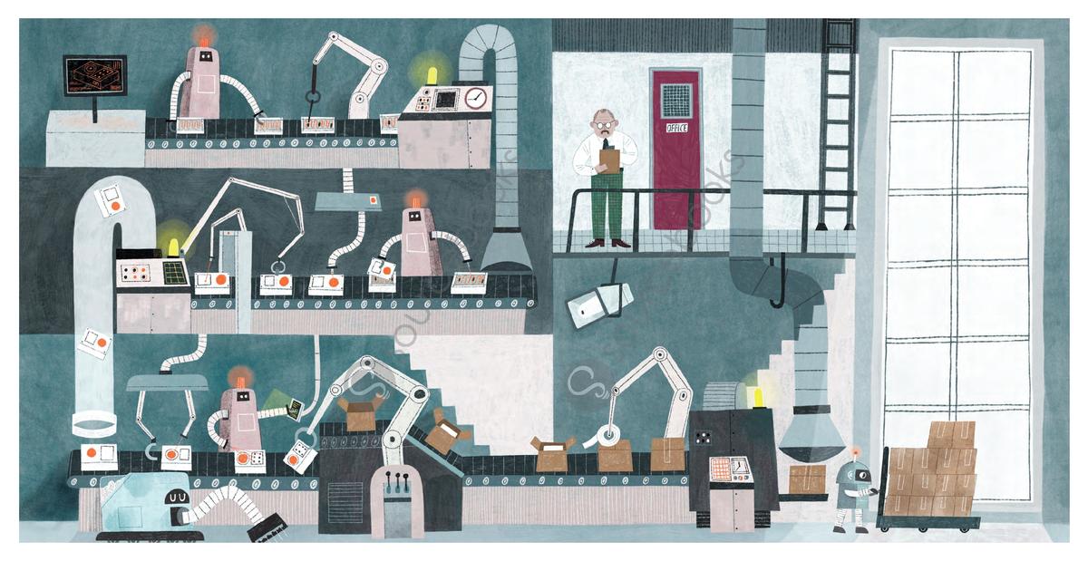 Robot's First Snow by Billy Sharff | Blue House Books