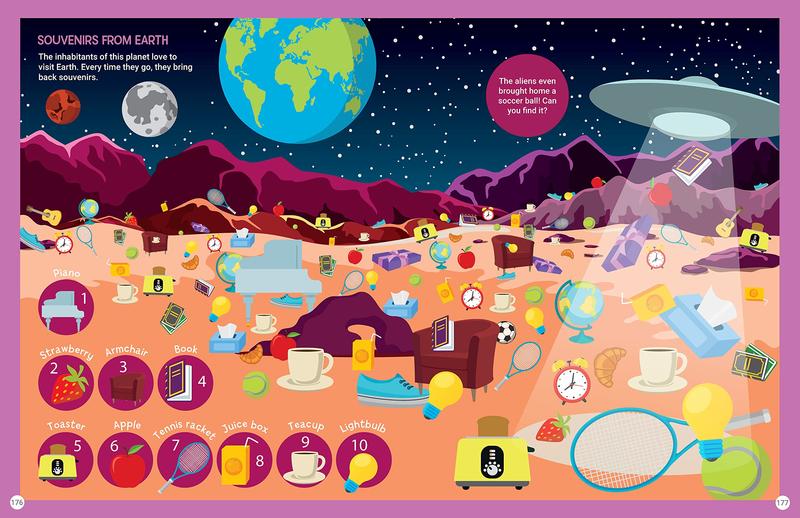 Giant Seek, Find, and Color Activity Book by Clorophyl