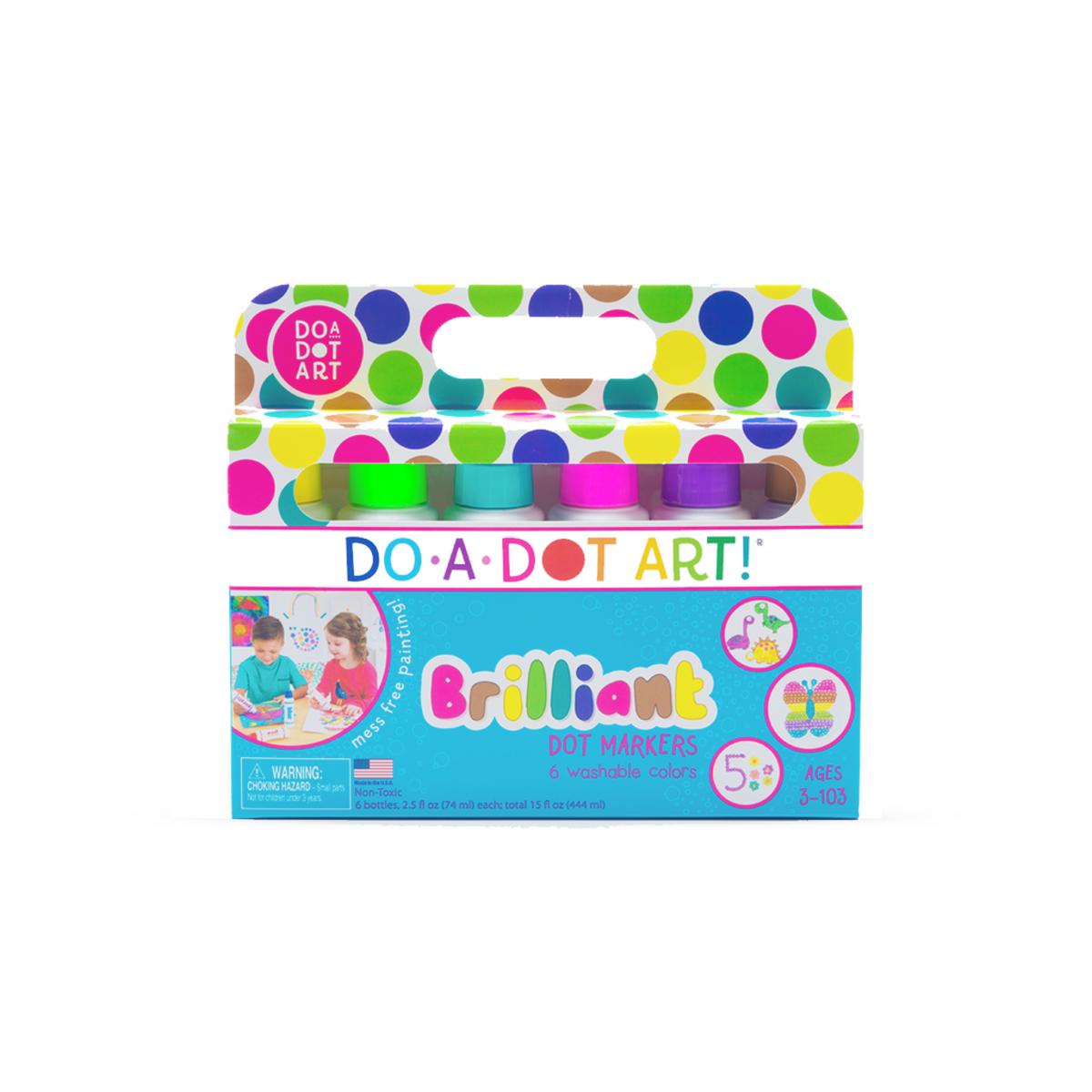 Brilliant Dot Markers 6 Pack