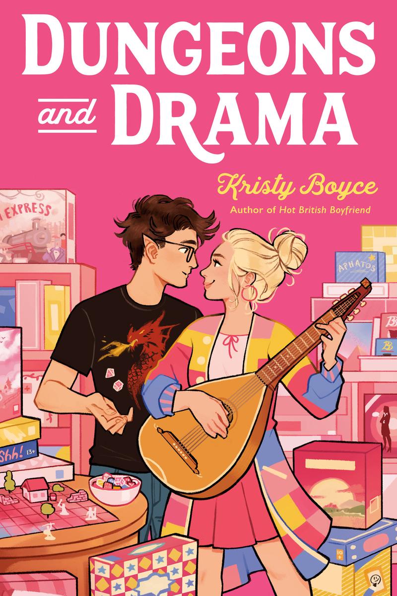 Dungeons and Drama by Kristy Boyce | The Book & Cover