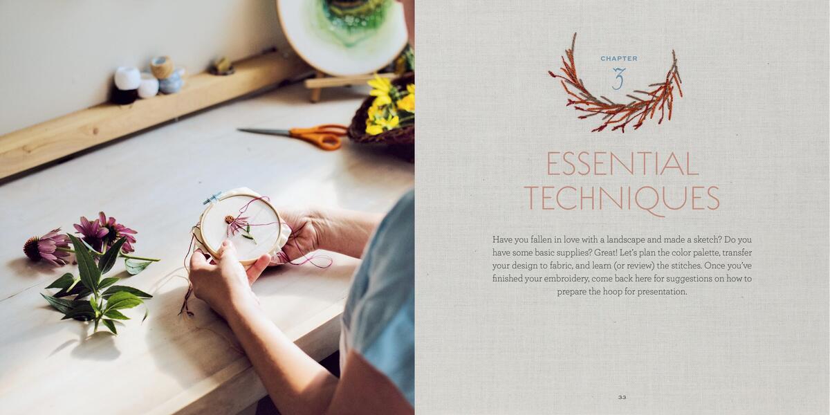 The Stitched Landscape by Anna Hultin | Elliott Bay Book Company