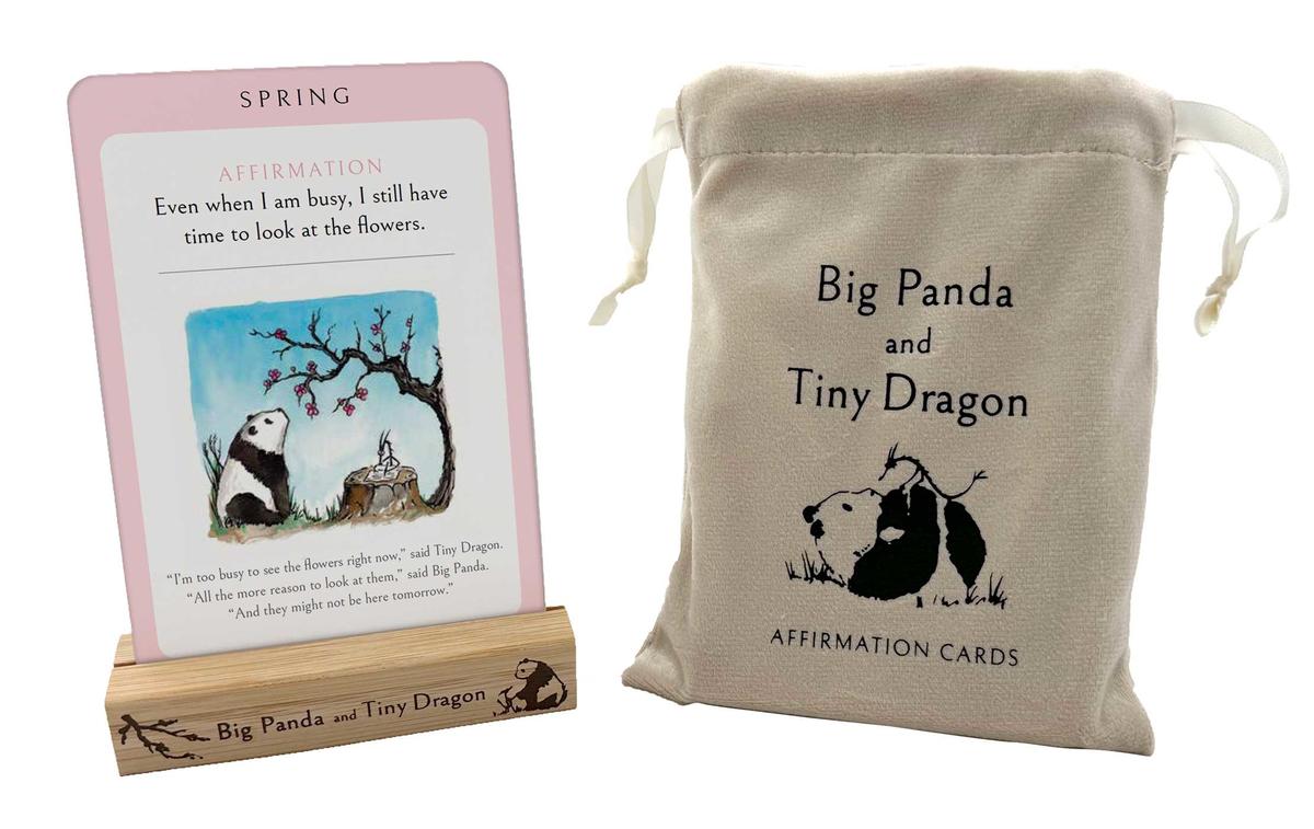 Big Panda and Tiny Dragon Affirmation Cards by James Norbury