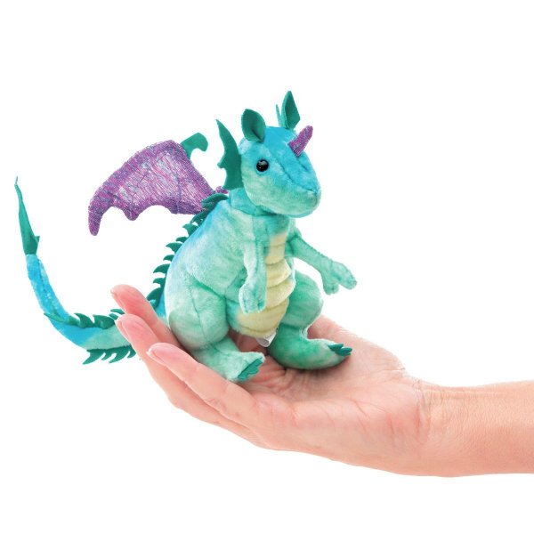 Folkmanis Puppets Mini Blue Jay Finger Puppet