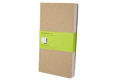 Moleskine Classic Notebook, Large, Plain, Black, Soft Cover (5 X 8.25)