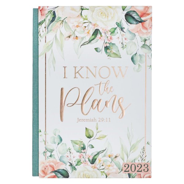 Lighthouse Family Resource CTR  Christian Art Gifts 2023 12-Month Women's  Daily Personal Planner/Organizer w/Zipper Closure - Amazing Grace -  Inspirational Hymn, Faith-based Note Calendar, Jan 2023-Dec 2023, Cloud  White/Blue Floral