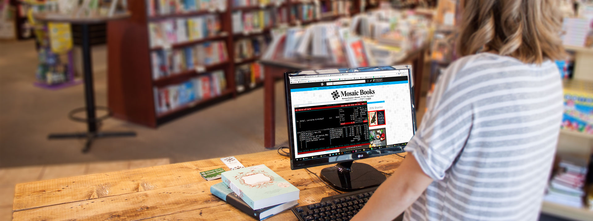Bookmanager has everything you need to run your bookstore.